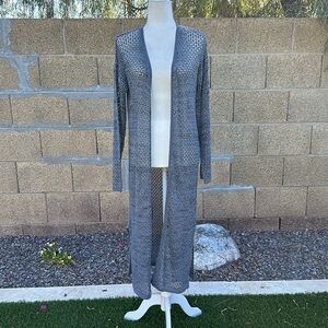 Evereve open knit cardigan